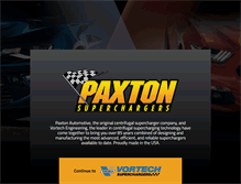 Tablet Screenshot of paxtonauto.com